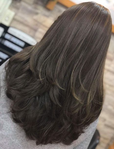 Haircut For Saree, Naturally Wavy Hair Cuts, Haircuts For Long Hair Straight, Haircuts For Long Hair With Layers, Hair Color Underneath, Easy Hairstyles For Thick Hair, Long Hair Tips, Hairstyles For Layered Hair, Natural Wavy Hair