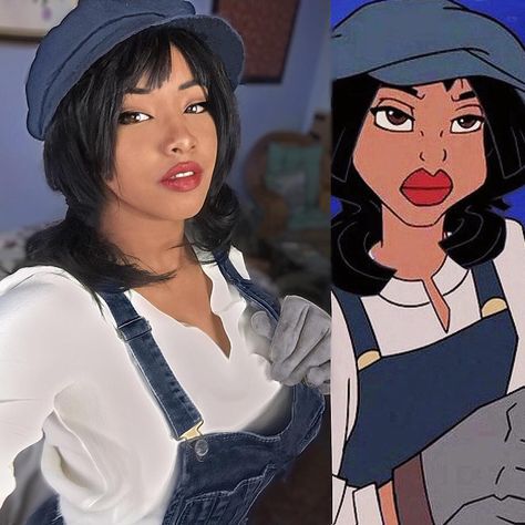 🔧💎Audrey Ramirez from Atlantis💎🔧 * * This movie is definitely one of my favorites as a kid,, it was so underrated though and I can’t lie I… Audrey Ramirez, Kida Disney, Black Cosplayers, Halloween Coustumes, Holloween Costume, Idee Cosplay, Haikou, Disney Cosplay, Halloween Costume Outfits