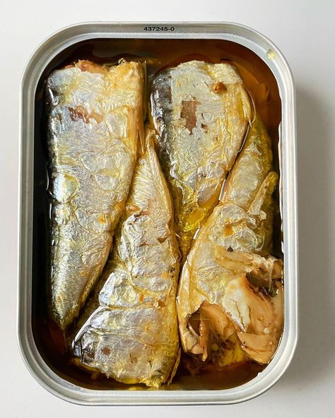 Sardine Fish Photography, Tin Sardines, Moroccan Sardines, Spanish Sardines, Sardine Tin Photography, Tinned Fish, Art References, Still Life, Wicked