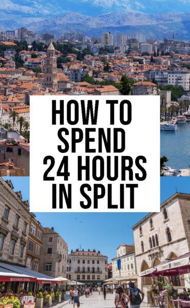 How to spend 24 hours in Split. In this article you will find the best things to do in one day in Split. Balkan Travel, Diocletian's Palace, Croatia Travel Guide, Europe City, Dominic Cooper, Eastern Europe Travel, Europe Itineraries, Split Croatia, European Cities