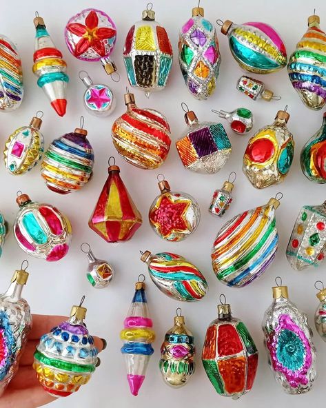 Vintage Christmas Ornaments on Etsy | Etsy Christmas Ornaments Homemade Baubles, Vintage Christmas Ornaments 1950s, 2024 Ornaments, Etsy Christmas Ornaments, Retro Christmas Ornaments, 2024 Bujo, Sustainable Gift Wrap, Retro Ornaments, Christmas Tree Tops