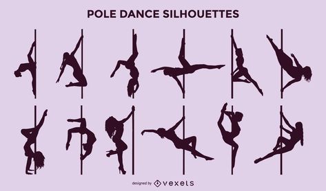 Dance Logo, Dance Silhouette, Electronic Media, Shirt Maker, Layout Template, Pole Dance, Pole Dancing, Create A Logo, Graphic Image