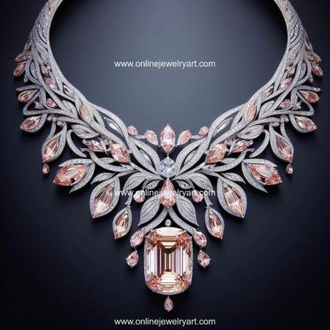 For more 100+ designs click on the link https://www.onlinejewelryart.com/2024/03/morganite-and-diamond-necklace.html Design created by @surajitsadhikari Follow @onlinejewelryart To see 7000+ designs, visit Official Website https://www.onlinejewelryart.com/ #designer #artist #creativity #jewels #fashion #royal #jewelry #creations #jewelrydesigner #creative #designinspiration #design #masterpiece #necklace #necklaces #luxury #jewellerydesign #jewelrydesign #jewellery #jewellerydesigns #jew... Html Design, Drawing & Painting Kit, Necklaces Luxury, Lock Jewelry, Fancy Jewelry Necklace, Fancy Jewellery Designs, Fancy Jewellery, Crystal Choker, Fancy Jewelry