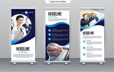 Vertical business roll up banner templat... | Premium Vector #Freepik #vector Vertical Banners Design, Bunting Design Ideas, Vertical Banner Design, Graphic Communication, Bunting Design, Web Ideas, Mobile Banner, Brochure Ideas, Furniture Design Sketches