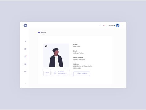 Profile Edit - Dashboard by medo ismail Profile Page Design Website, Website Profile Design, User Profile Web Design, Profile Edit Design, Web Profile Design, Profile Page Web Design, Profile Ui Web, User Profile Design, Mypage Ui