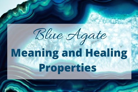 Blue Agate: Meaning, Healing Properties, Benefits, And Uses - Beadnova Blue Agate Meaning, Meaning Of Blue, Agate Meaning, Blue Agate Stone, Blue Geode, Magical Stones, Jewelry Making Kits, Spiritual Meaning, Crystal Meanings