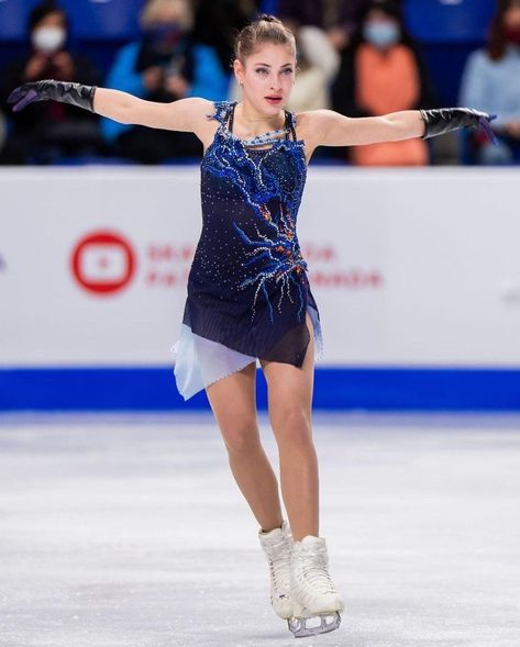 Mariah Bell, Alena Kostornaia, Aliona Kostornaia, Gym Leotards, Figure Skating Costumes, Figure Skating Dresses, Skating Dresses, Figure Skater, Roller Skating