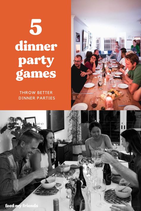 Games To Play At A Dinner Party, Dinner Party Fun Ideas, Dinner Party For 15 People, Dinner Party Ice Breakers, Dinner Table Activities, Dinner Party Entertainment Games, Activities For Dinner Parties, Christmas Dinner Activities Party Games, Fun Dinner Games For Adults