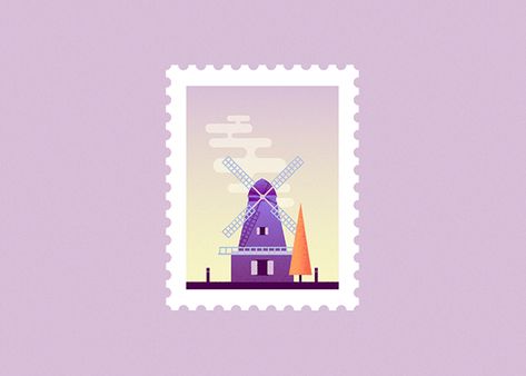 Animated Post Stamps on Behance Animated Ads, Collage Video, Post Stamps, Flat Icons, Print Illustration, Post Stamp, Postal Stamps, Paper Crafts Diy Tutorials, Flat Illustration