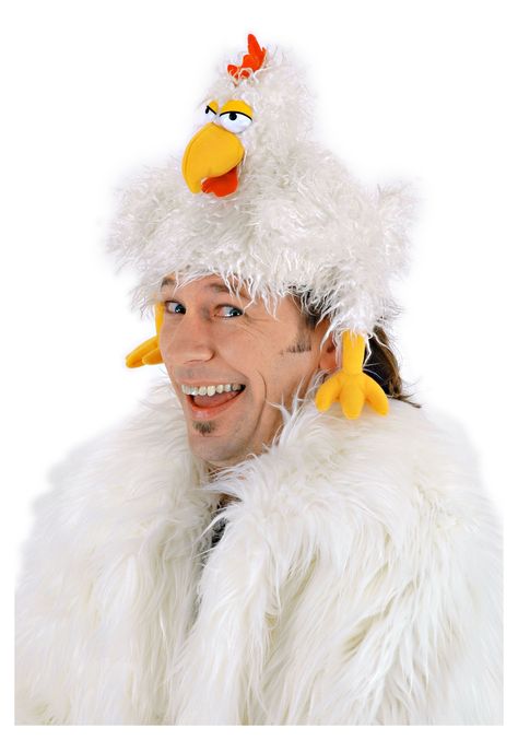 Womens Chicken Costume, Farm Animal Costumes, Chicken Costume, Sea Costume, Chicken Of The Sea, Chicken Hats, Chicken Costumes, Bird Costume, Animal Costumes