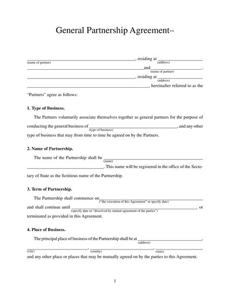 General Business Partnership Agreement - How to draft a General Business Partnership Agreement? Download this General Business Partnership Agreement template now! Partnership Agreement Templates, Separation Agreement Template, Domestic Partnership, Partnership Agreement, Business Partnership, Word Free, Common Law, About Business, Contract Template