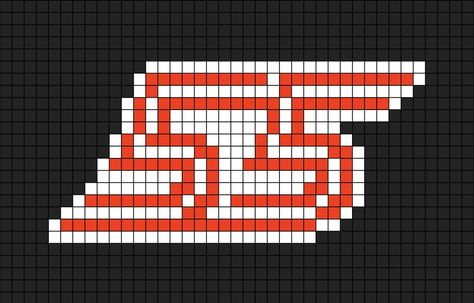 A pixel art template of the number 55, Carlos Sainz's number in Formula One (Ferrari). Modele Pixel Art, Hamma Beads Ideas, F1 Ferrari, Tapestry Crochet Patterns, Crochet Design Pattern, Pixel Pattern, Pixel Art Pattern, Crochet Fashion Patterns, Handmade Jewelry Tutorials