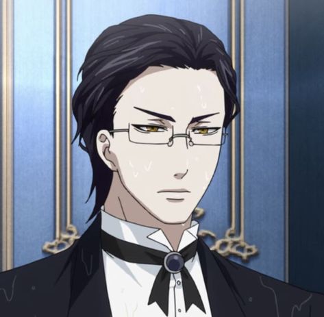 Claude Black Buttler, Black Butler Claude, Butler Outfit, Claude Faustus, Sebastian Michaelis, Black Butler Anime, Black Butler Kuroshitsuji, Butler Anime, Funny Scenes