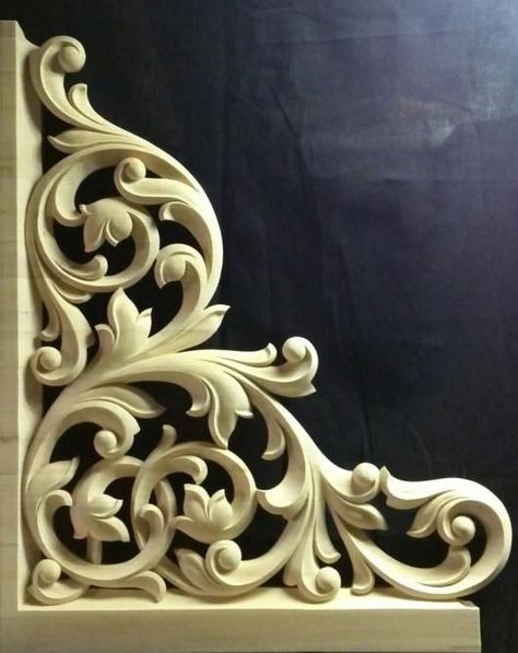 Pin by Muzaffer BALTALI on TAÇ-RAF | Wood carving designs, Carved wood wall art, Wood carving patterns Wood Carving Furniture, Carved Wood Wall Art, Baroque Ornament, Carved Furniture, Wood Carving Designs, Wood Carving Patterns, Carving Designs, Wood Carving Art, Acanthus Leaf