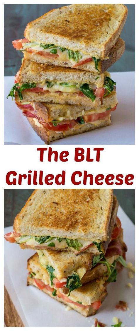 Blt Panini, Gourmet Blt, Blt Grilled Cheese Sandwich, Best Blt, Blt Grilled Cheese, Blt Recipes, Grill Cheese, Well Plated, Subway Sandwich