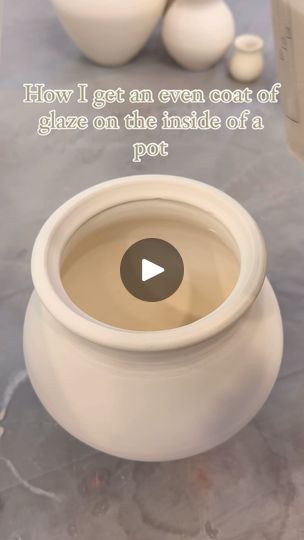 20K views · 459 reactions | Glazing day !!! 🍶❤️ I prefer to dip glaze my pots and I consider doing the inside like this part of that process ! #pottery #glazing #potter #emergingartist #youngartist #girl #pots #wheelthrownpottery #trending #discovery #ceramics #ceramicist #wheelthrown #wheelthrowing #glaze #potteryglaze #dipglazes #artist #studio #potterystudio #studiopotter #femaleartist #art | Sasha Astrea | Andrew Gialanella · Another Year Dip Glaze Pottery, Wheel Throwing, Wheel Thrown Pottery, Pottery Glazes, Glazes For Pottery, Pottery Studio, Wheel Thrown, Young Artist, Emerging Artists