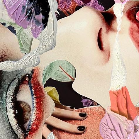 Quentin Jones on Instagram: "👁🥀👅🍴" Great Wave, Art Direction, Surrealism, Instagram Post, Collage, Instagram Posts, Photography, On Instagram, Instagram