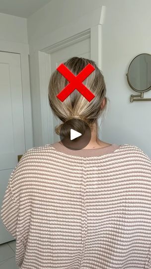 Low Bun For Fine Hair, Bun For Fine Hair, Bun Look, Free Beats, Low Bun, Copyright Free, Fine Hair, Hair Makeup, Make Your