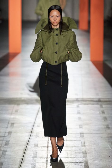 Vogue France, Power Dressing, Milano Fashion Week, Miuccia Prada, Winter 2023, Fall 2023, Fashion Show Collection, 2023 2024, Milan Fashion Week