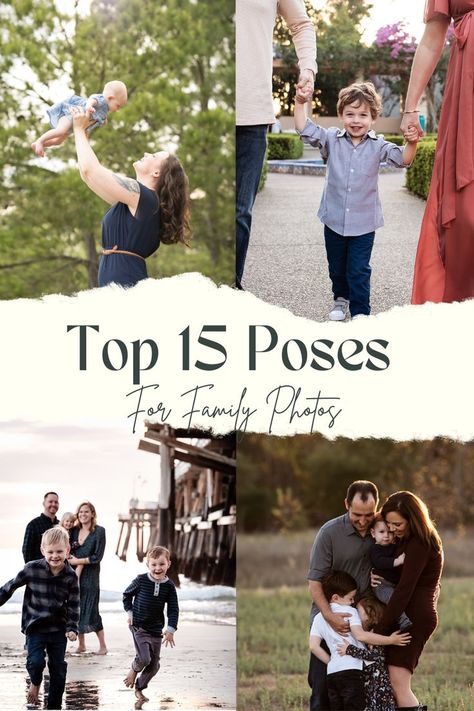 Top 15 Poses for Family Photos, fall family photo ideas San Diego family photographer, my favorite 15 family poses for photoshoots. Fall Family Photo Ideas, Ideas For Family Photos, 15 Poses, Family Photo Ideas, Family Poses, Family Photo Pose, Fall Family Photos, Family Posing, Posing Ideas