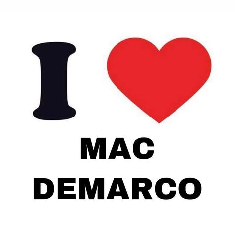 I Love Mac Demarco, Mac Demarco, Mac, I Love, Red