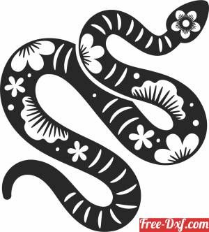 Snake Svg Free, Snake With Flowers, Snake Svg, Serpent Snake, Free Dxf Files, Coffee Cup Art, Logo Clipart, Sea Snail, Flowers Clipart