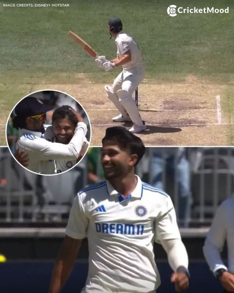 Nitish Kumar Reddy strikes! 💥 The youngster gets his maiden Test wicket as Mitchell Marsh chops one onto his stumps for 47 (67). A moment to remember for Nitish! 👏 🇦🇺- 182/7 #australia #india #ausvind #cricket  #cricketmoodofficial Mitchell Marsh, Nitish Kumar, A Moment To Remember, Mythological Creatures, Got Him, Australia, India, In This Moment