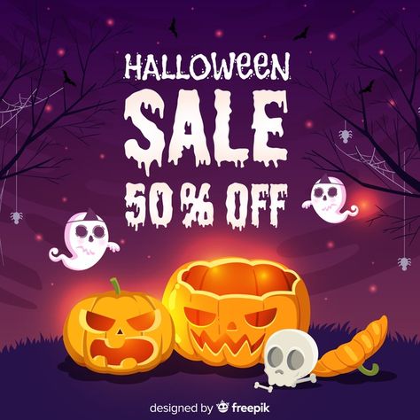 Halloween Promotion Design, Halloween Sale Design, Halloween Sales Ideas, Halloween Design Graphic, Halloween Advertising, Halloween Poster Design, Halloween Pumpkins Carvings Designs, Halloween Graphic Design, Halloween Promotion