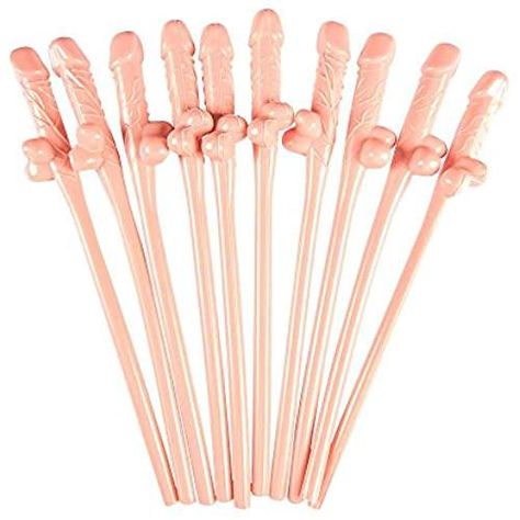 Hen Night Sipping Skin Naked Drinking/Sucking Crazy Willy Straws (6 in a Pack),Hen Party Accessories Adult Birthday Party Themes, Ladies Night Party, Party Girls Night, Fun Straws, Reusable Drinking Straw, Hen Party Accessories, Crazy Night, Girls Night Party, Party Straws