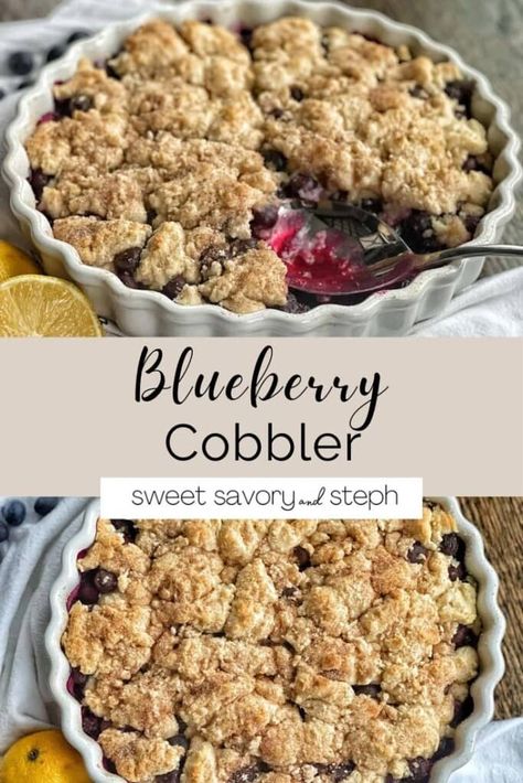 Healthy Blueberry Cobbler, Blueberry Crisp Recipe, Blueberry Cobbler Recipes, Crisp Desserts, Blueberry Crisp, Chocolate Pancakes, Blueberry Crumble, Blueberry Cobbler, Rhubarb Recipes