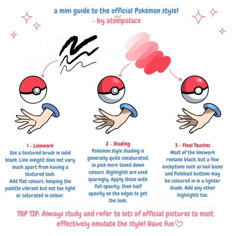 Shading Guide, Pokemon Game Characters, Pokemon Oc, Paint Brush Art, How To Shade, Pokemon Funny, Pokemon Drawings, Digital Painting Tutorials, Drawing Tutorials