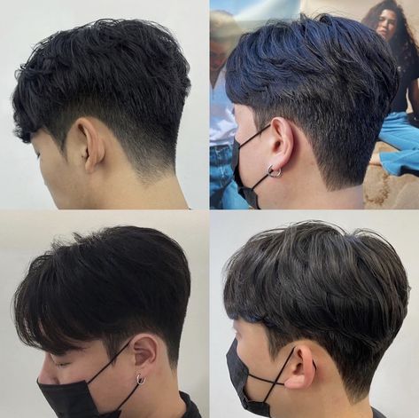 Koop Hairstyles Men, Men’s Haircut Asian Hair, Male Haircuts Straight Hair Asian, Two Black Haircut Korean Men, Japanese Fade Haircut, Double Block Haircut Men, Asian Male Undercut, Two Block Haircut Straight Hair, Korean Fade Haircut Men