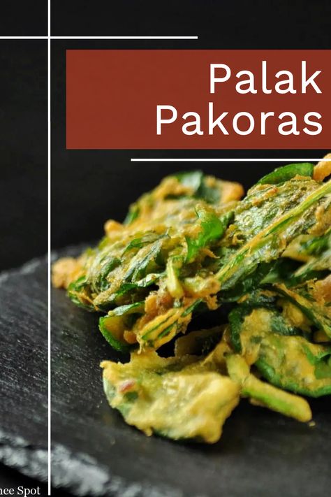 Palak pakoras are absolutely fabulous. Fresh, savory, and delicious. Check out this recipe and get frying! Serrano Pepper, Delicious Snacks, Frozen Spinach, Sweet Chili Sauce, Chili Flakes, Diced Onions, Coriander Seeds, Sweet Chili, Rain Or Shine