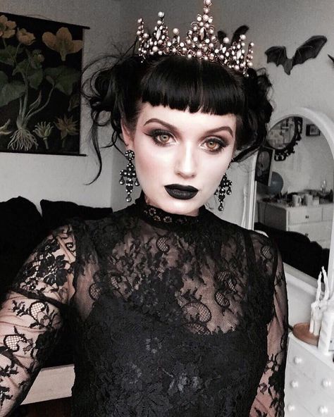 1,381 Likes, 35 Comments - call us lestrangers (@calluslestrangers) on Instagram: “Feeling like a dark princess ” Dark Princess Costume, Princess Costume Diy, Diy Princess Costume, Goth Princess, Gothic Princess, Dark Princess, Princess Makeup, Goth Glam, Dark Queen