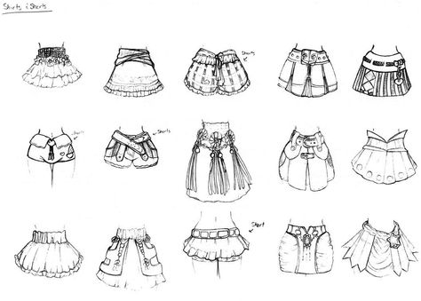 Shorts Design Drawing, Shorts Drawing Reference, Drawing Ideas Clothes, Clothes Shorts, Shorts Drawing, Ideas Clothes, Fashion Illustrations Techniques, Fashion Drawing Sketches, Clothing Sketches