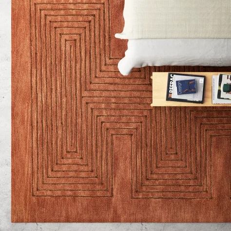 Modern Area Rugs You'll Love | Wayfair Momeni Rugs, Cream Area Rug, Brown Area Rug, Orange Rugs, Brown Area Rugs, Brown Rug, Unique Rugs, Modern Area Rugs, Indoor Rugs