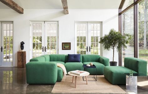 Mags Soft Low Wide Sectional - Seating - HAY Hay Mags Soft, Hay Mags, Contemporary Sectional Sofa, Hay Design, Soft Sofa, Royal Design, Contemporary Sofa, Modular Sofa, Contemporary Furniture