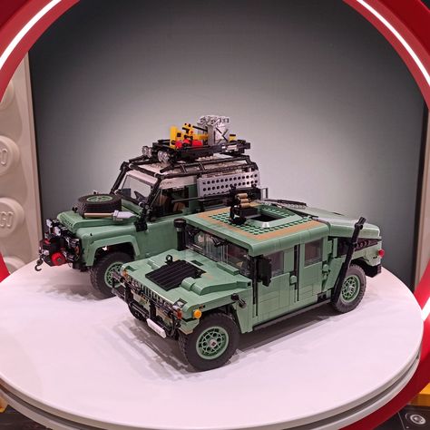 Lego Humvee, Lego Military, Lego News, Jerry Can, Defender 90, Lego Cars, Lego Group, Lego Parts, Lego Moc