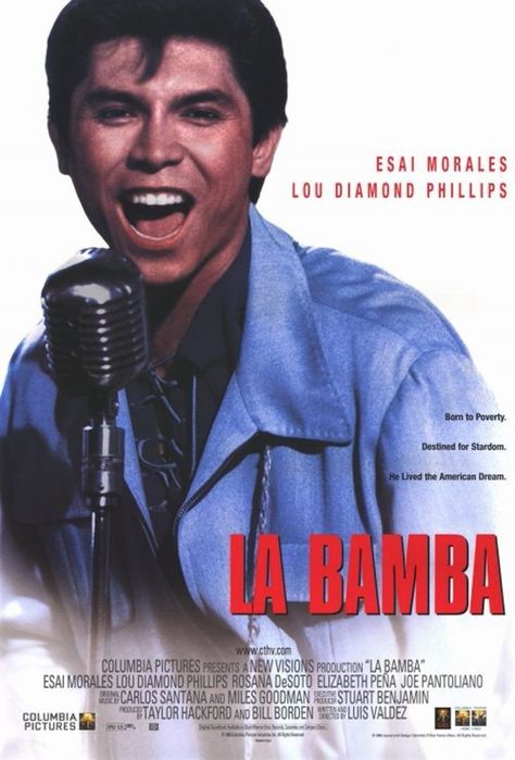 La Bamba Movie, Lou Diamond Phillips, Ritchie Valens, Classic Movie Posters, 90s Movies, 80s Movies, Movie Collection, About Time Movie, Love Movie