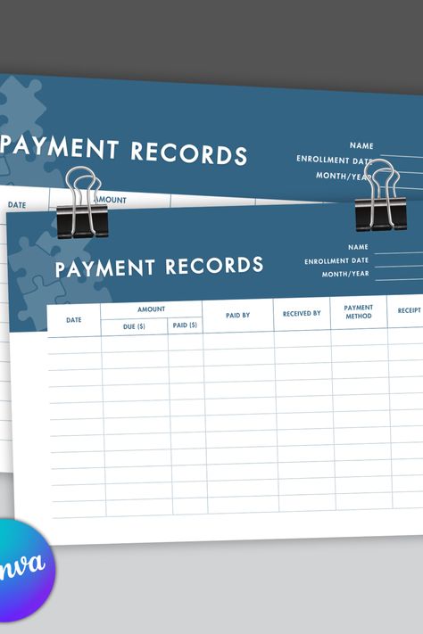 Enhance your tuition payment tracking with our customizable Canva template! Our user-friendly interface and intuitive design ensure a seamless experience, enabling you to efficiently manage your childcare responsibilities while saving valuable time. Created with homeschoolers in mind, this print-ready template is ideal for tracking expenses and streamlining payments for your home education program. Monthly Payment Tracker, Daycare Templates, Printable Bill Tracker, Date Month Year, Bill Tracker Printable, Payment Tracker, Tracking Expenses, Date Month, Bill Tracker