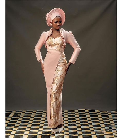 Aso Ebi Dresses, Aso Ebi Style, Yoruba Bride, Nigerian Outfits, Latest Aso Ebi Styles, Ankara Long Gown Styles, Yoruba Wedding, Traditional Wedding Attire, Lace Gown Styles