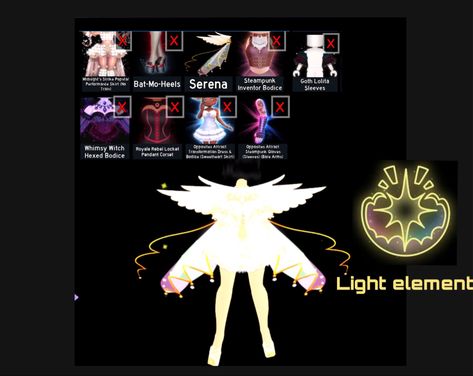 Light Element Royale High, Royal High Light Fairy, Royal High Light Fairy Outfit, Royale High Light Fairy Outfit, Light Vs Dark Fairy Royale High, Light Fairy Royale High Outfit, Royale High Element Outfits, Light Fairy Royale High, Rh Avatar