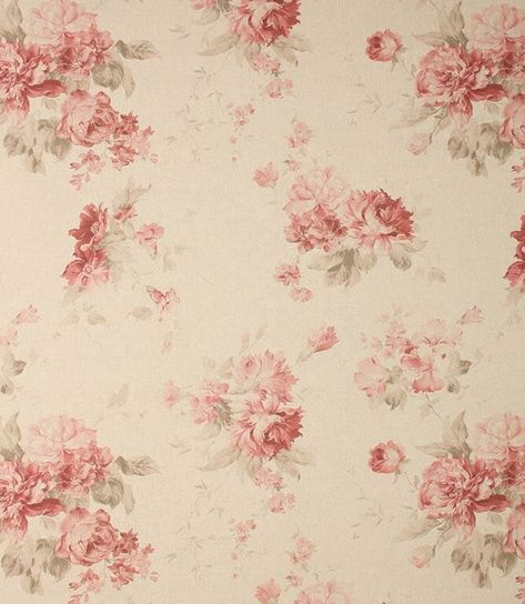 Georgian House, Romantic Floral Print, Vintage Floral Fabric, Fabric Curtain, Victorian Flowers, Fabric Red, French Fabric, Collage Background, Tapestry Fabric