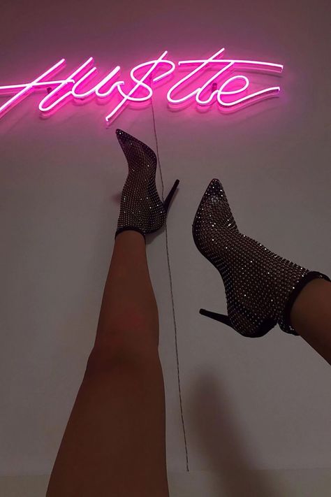 Shoe List, Birthday Fit, Fancy Heels, Clothes Board, Rhinestone Pumps, Nova Fashion, Rhinestone High Heels, Women Aesthetic, Zipper Heels