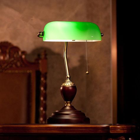 Banker Desk Lamp Adjustable Office Table Lamp Room Table Lights Home Table Light | eBay Library Lamp, Bankers Desk Lamp, Old Shanghai, Vintage Bank, Bankers Lamp, Wood Table Lamp, Bedside Desk, Table Lamp Office, Green Lamp