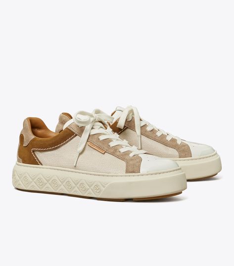 Ladybug Sneaker: Women's Designer Sneakers | Tory Burch New Sneakers, Footwear Design Women, Designer Sneakers, Suede Heels, Tennis Shoes, Converse Sneaker, Designer Shoes, Designing Women, Tory Burch