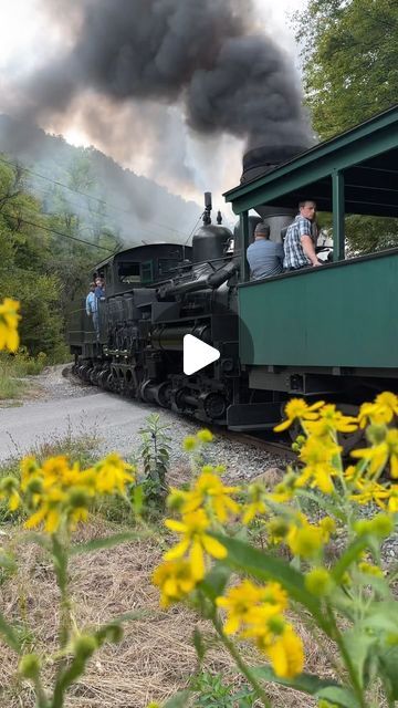 Cass Scenic Railroad on Instagram: "The Bald Knob train rolls through the crossing." Scenic Railroads, Steam Locomotive, Steam, Rolls, Train, On Instagram, Instagram