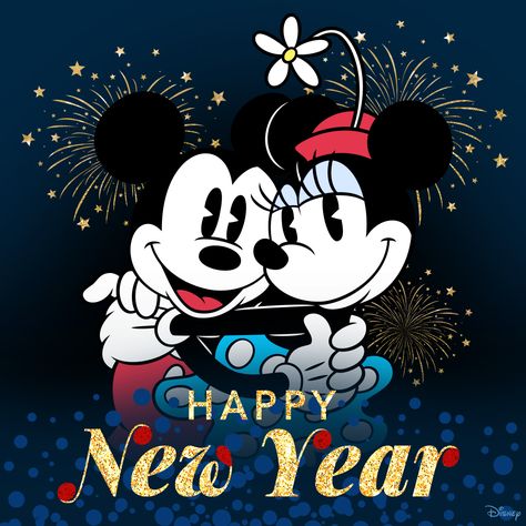 This year, dream bigger, brighter, and often. Disney Happy New Year, Disney New Year, Miki Fare, Happy Pics, Happy New Year Pictures, Happy New Year Message, Minnie Mouse Pictures, Happy New Year Gif, Happy New Year Photo