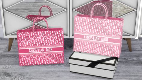 Sims 4 Designer Purse Cc, Sims 4 Cc Bookbag, Sims 4 Tote Bag, Sims 4 Cc Designer Bags Clutter, Sims 4 Gucci Cc, Christian Dior Book Tote, Tote Bag Accessories, Sims 4 Tattoos, Gucci Marmont Bag