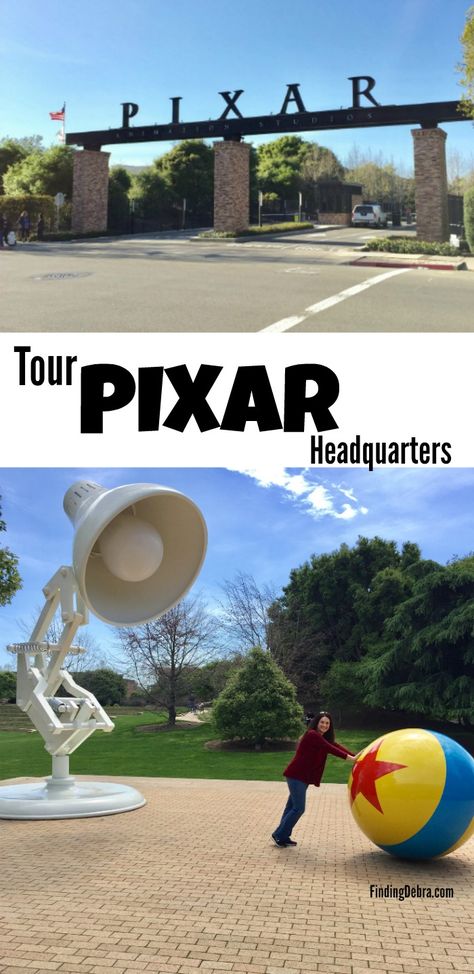 Tour PIXAR Headquarters with me! My trip to Emeryville CA was incredible - see the pictures and the stories and get some Cars 3 scoop too! Pixar Headquarters, Globe Travel, Disney Vacation Club, Disney Travel, Disney World Planning, Disney Side, Cars 3, Disney Planning, Travel Blogging